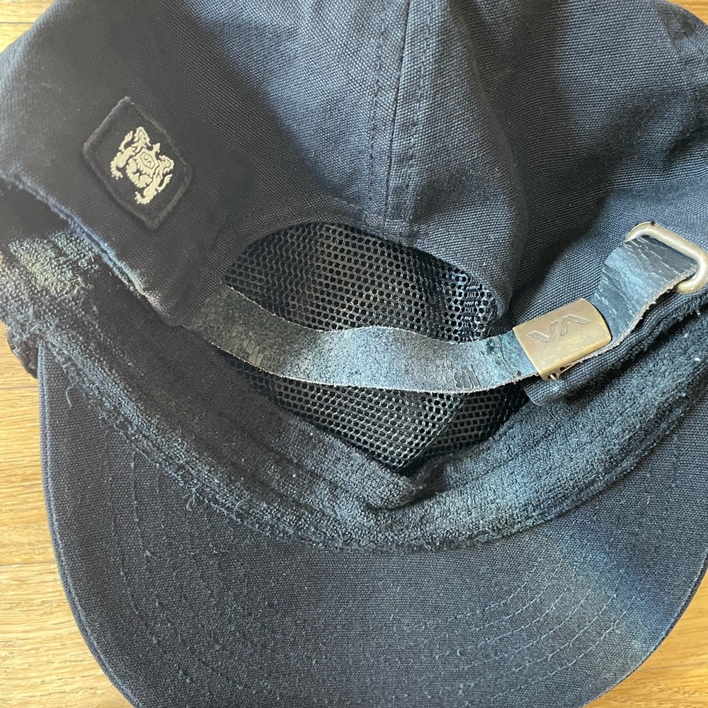RVCA Black Rope-Front Cap - Picture 3 of 4